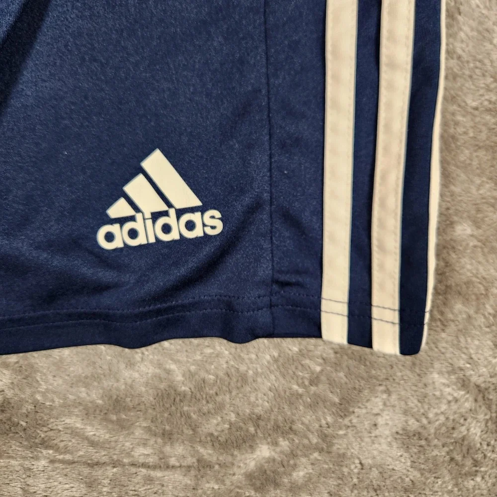 Adidas Shorts Mens Medium Squadra 21 Navy Blue Aeroready Primegreen GN5775 EUC